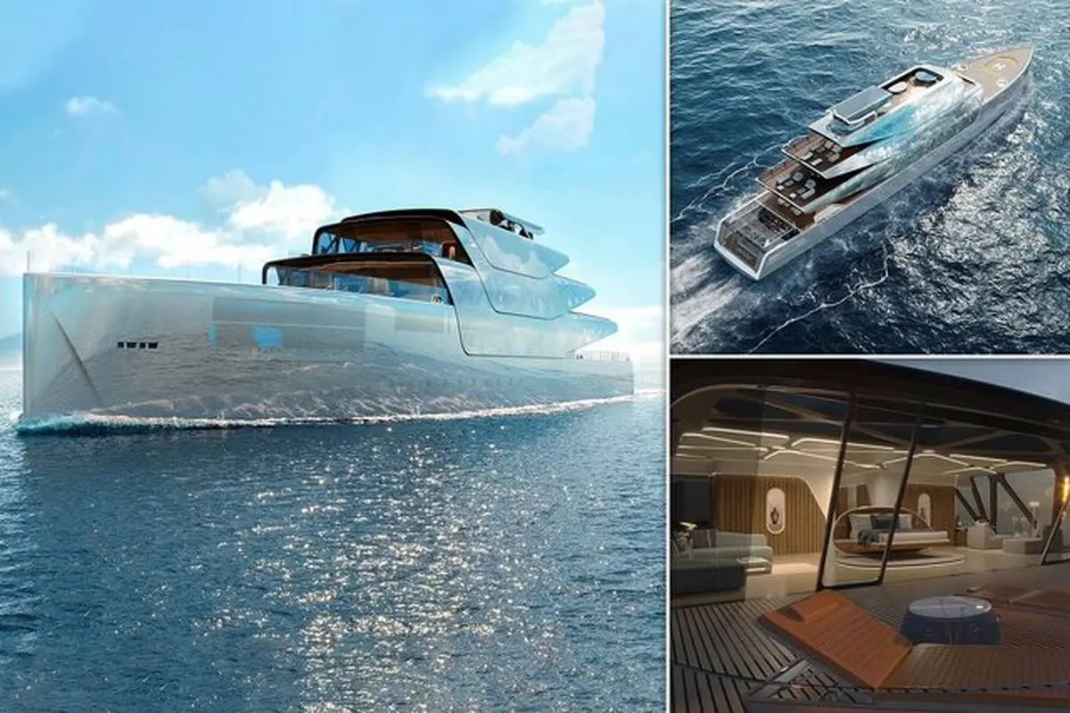 سفر مخفیانه ثروتمندان با یک کشتی تفریحی نامرئی! + عکس