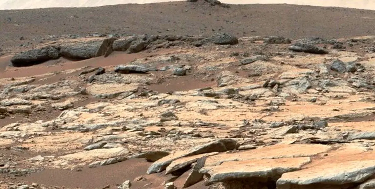 کشف صورت خرس روی سطح مریخ/ عکس