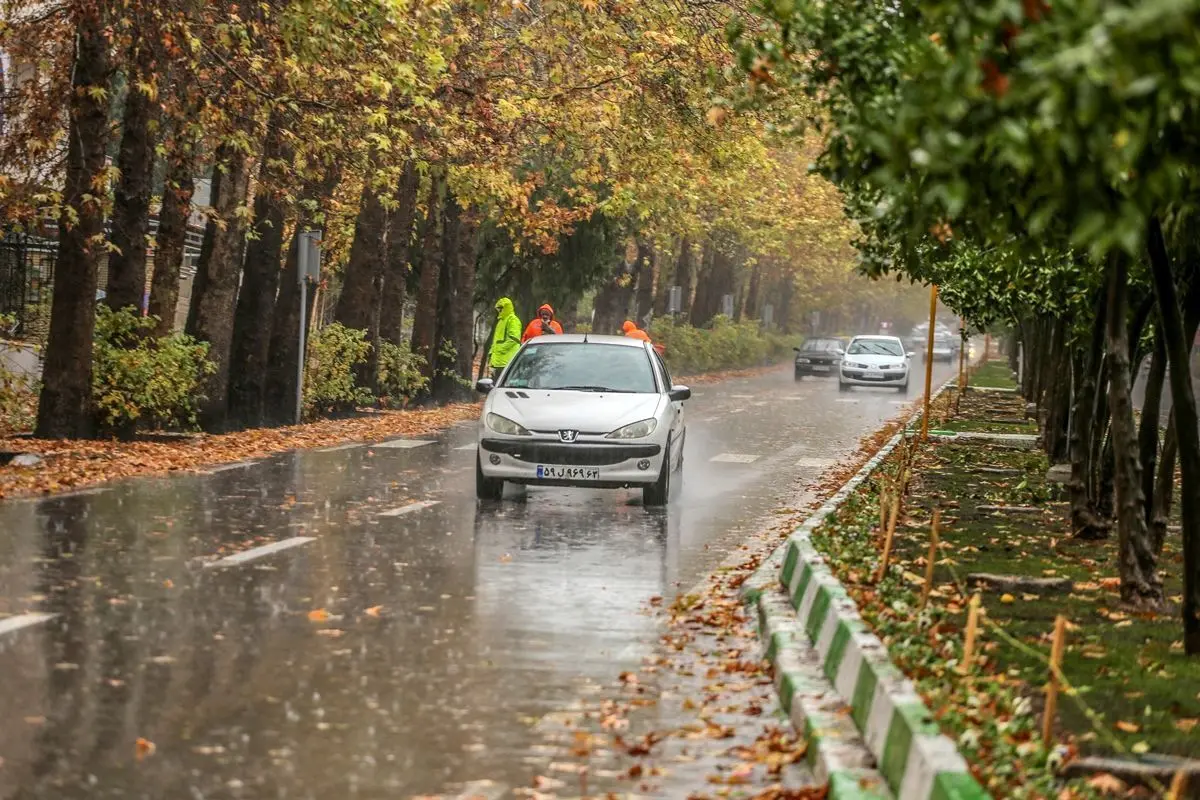 هوای تهران بارانی می‌شود