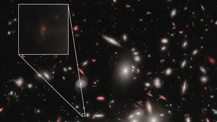 «جیمز وب» دورترین و کم نورترین کهکشان را کشف کرد