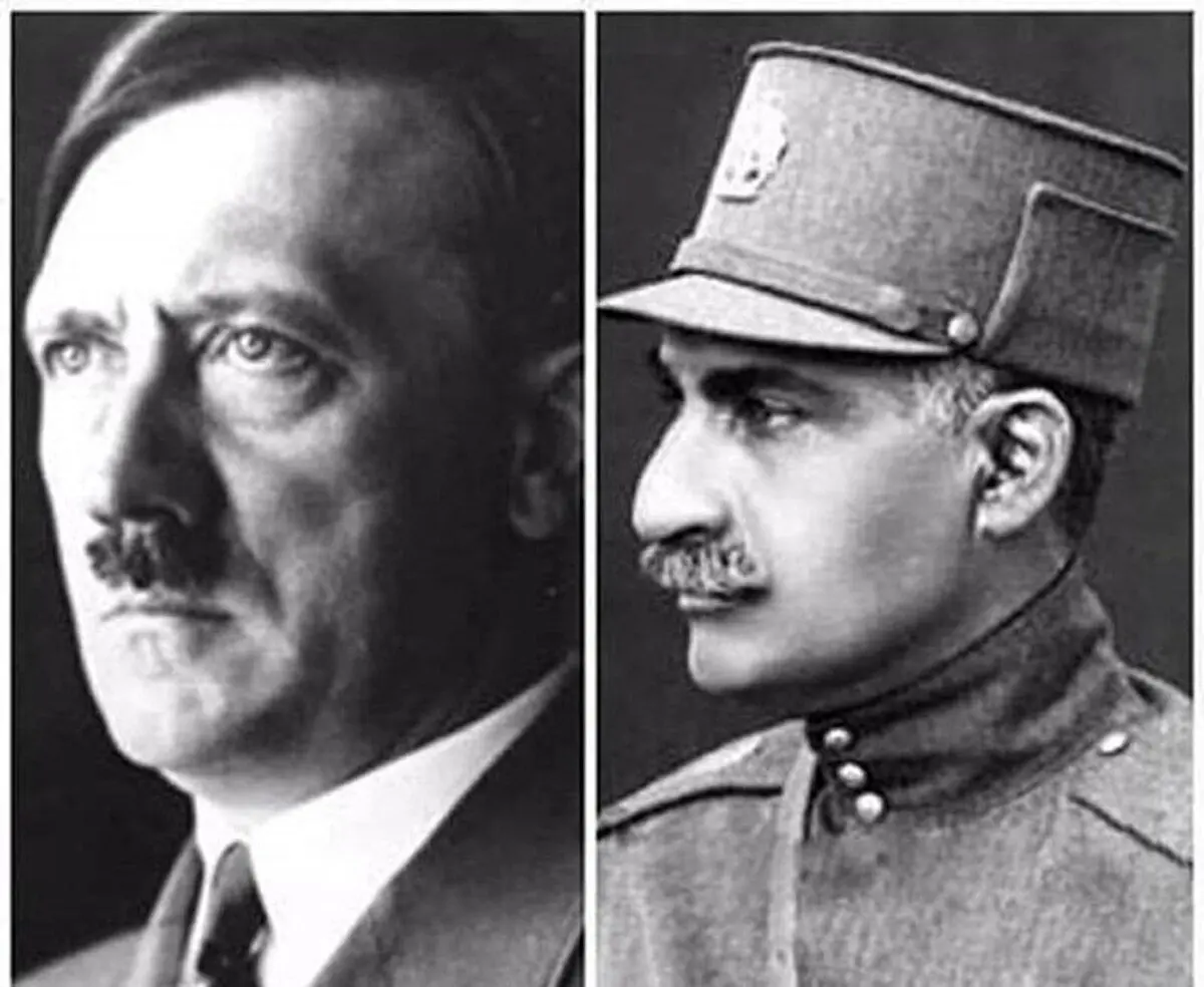 عکس | پیام تبریک هیتلر به رضاشاه برای عید