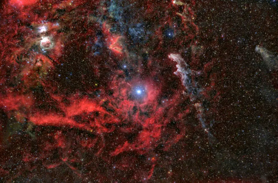 عکس روز ناسا: درخشان‌ ترین ستاره صورت‌فلکی شکارچی