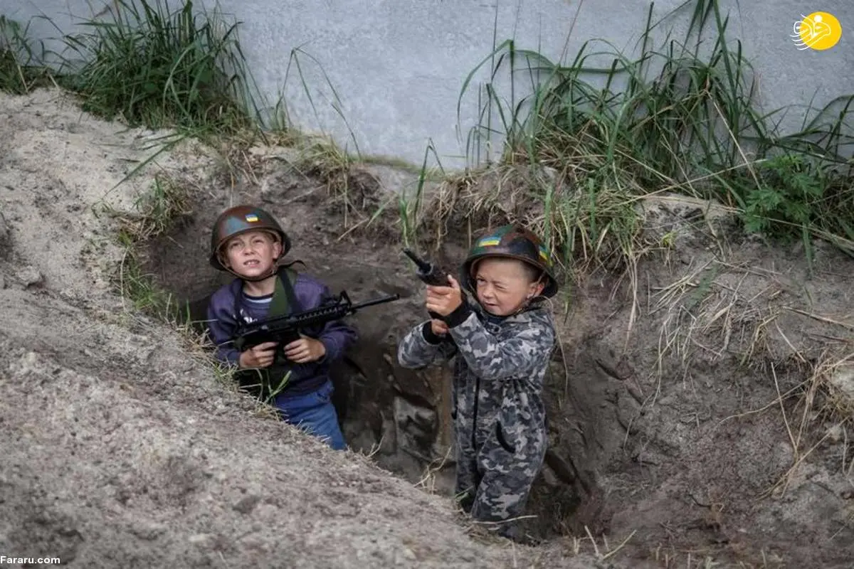 تصاویر| بچه‌های جنگ؛ بزرگ شدن در اوکراین جنگ زده