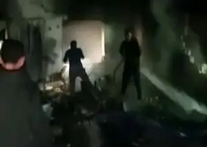 تصاویری از حمله جنگنده‌های اسرائیلی به دمشق