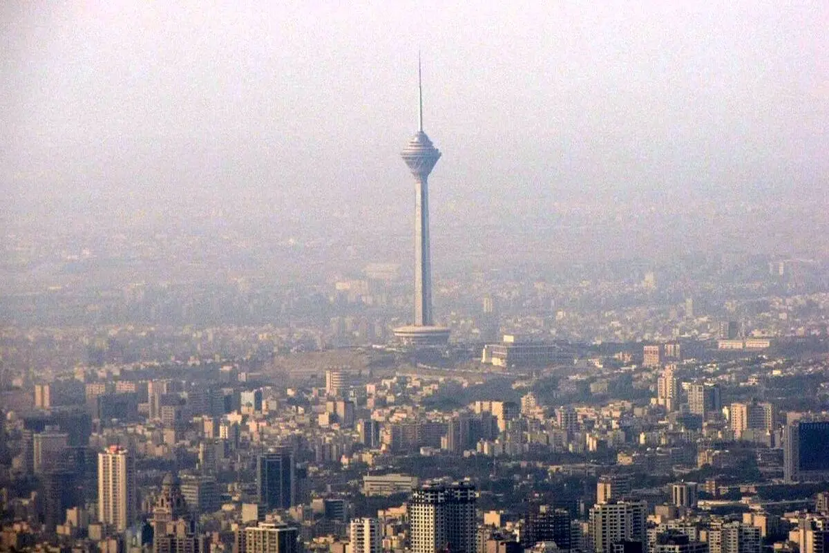 وارونگی دمای بی‌سابقه تهران