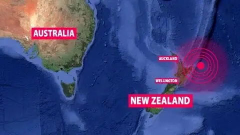زمین لرزه ۷.۳ ریشتری در نیوزیلند