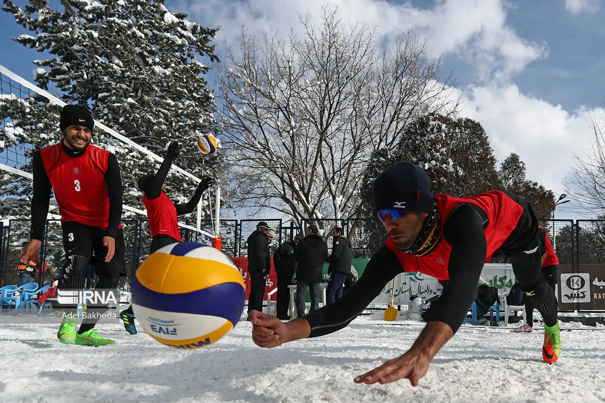 والیبال برفی؛ از همدان تا المپیک زمستانی