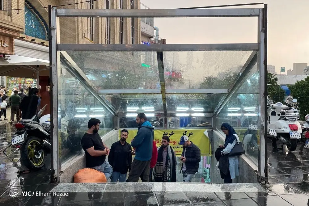 تصاویر| بارش اولین باران پاییزی در تهران