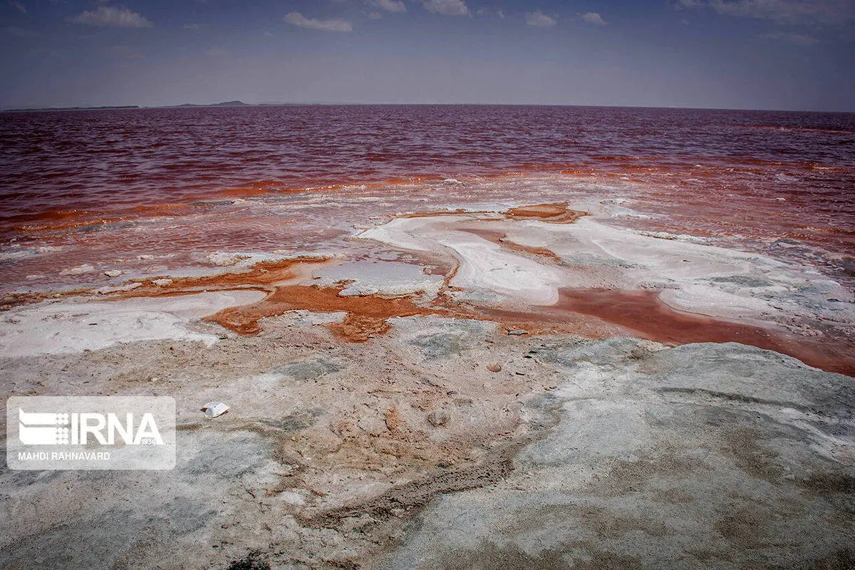 تصاویر| وضعیت وخیم دریاچه ارومیه