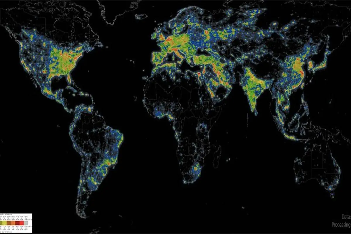 عکس روز ناسا: به دنبال هزاران ستاره‌ در آسمان شب زمین
