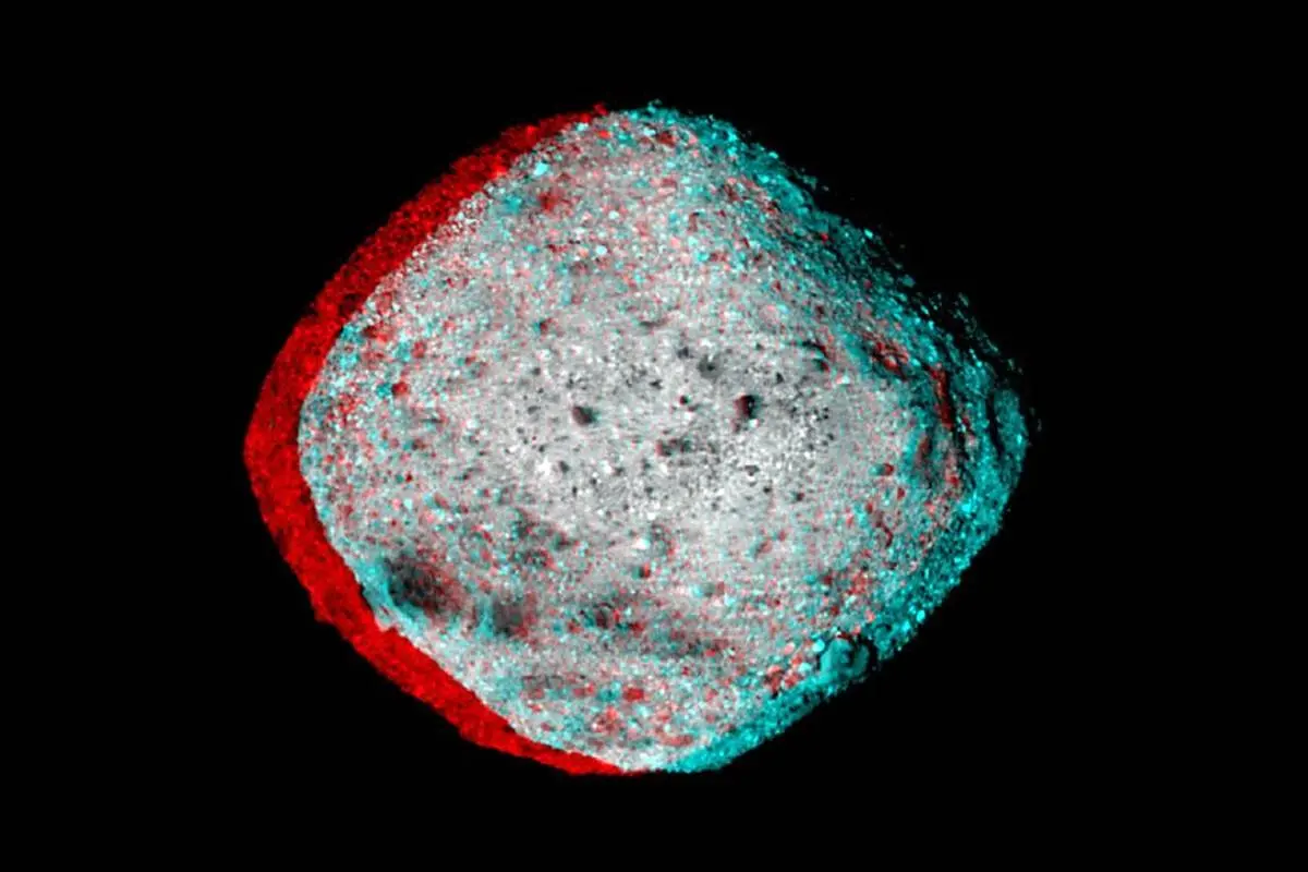 عکس روز ناسا: سیارک بنو از نگاه اسیریس-رکس