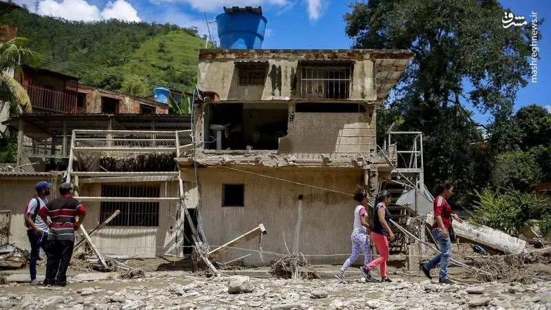 تصاویر| رانش زمین در ونزوئلا