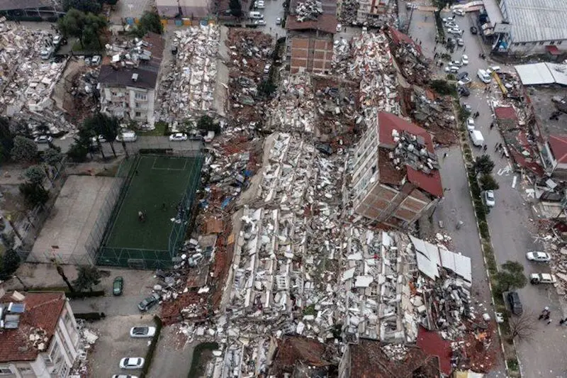 فیلم| لحظه وقوع زلزله ۶.۴ ریشتری در ترکیه