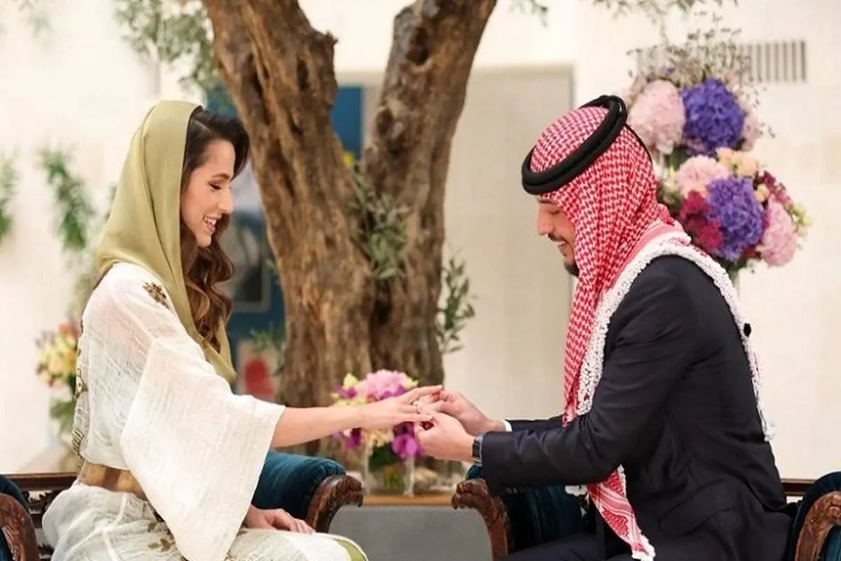 عکس‌های ولیعهد اردن و همسر سعودی اش/ عروسی شاهانه در تابستان