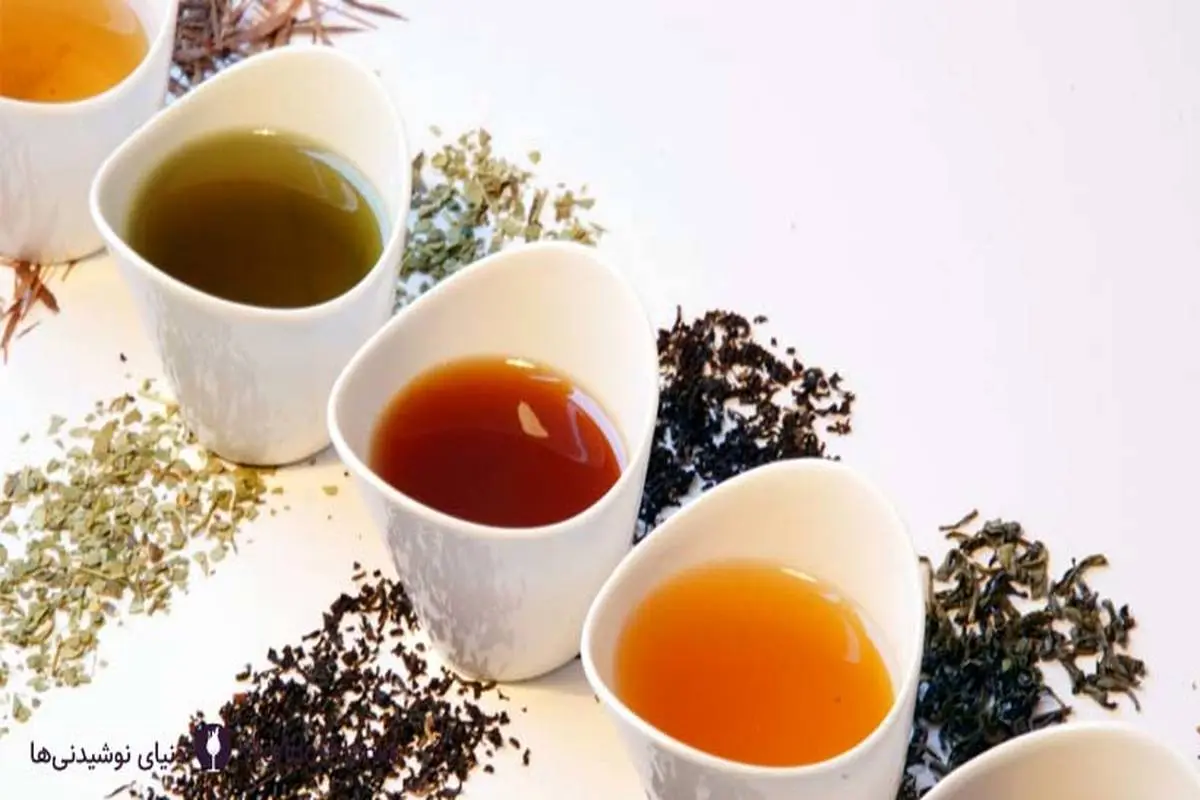 انواع چای و روش درست کردن آن