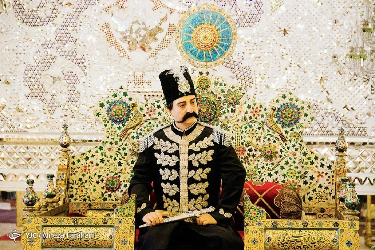 پرتره «مظفر‌الدین شاه قاجار» متعلق به کاخ گلستان است؟