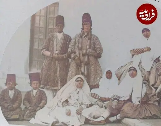 تصاویری دیده نشده از حرمسرای ناصرالدین شاه قاجار به صورت رنگی