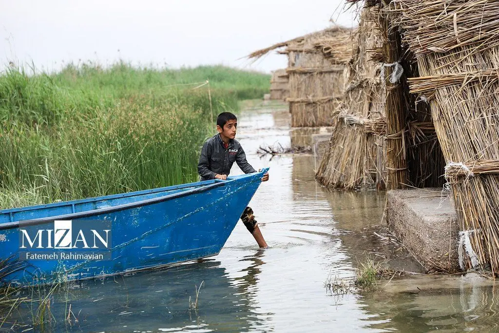 تصاویر| بزرگترین تالاب ایران در خطر خشکسالی