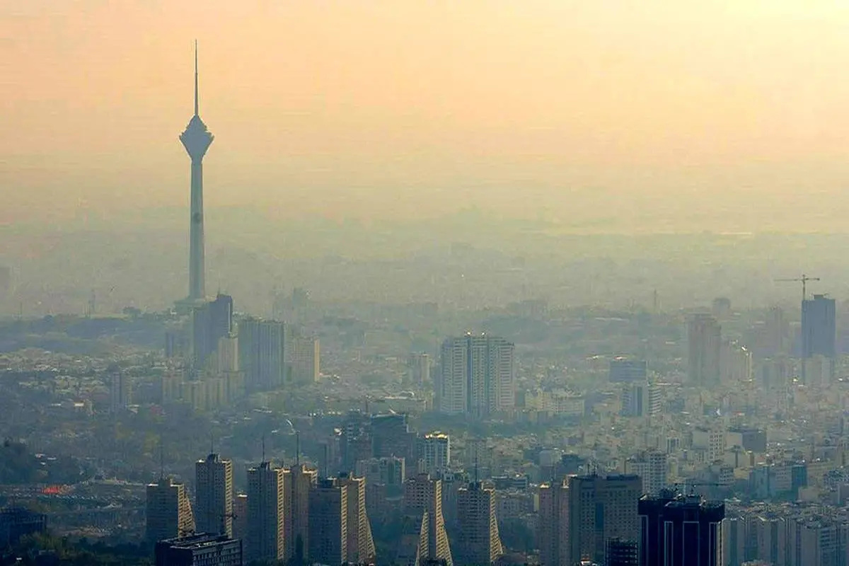 تهران آلوده‌ترین شهر جهان شد + تصویر
