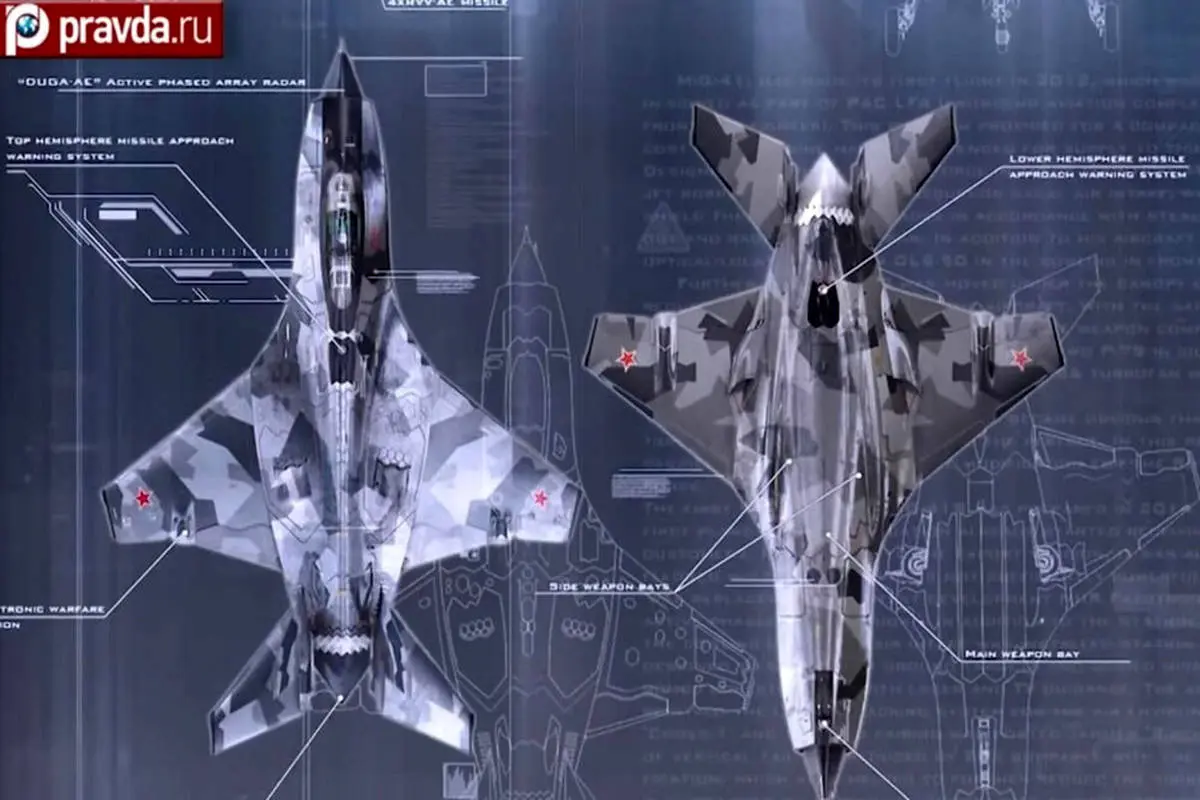 خط و نشان روس‌ها برای آمریکا با این جنگنده میگ پنهان‌کار / عکس