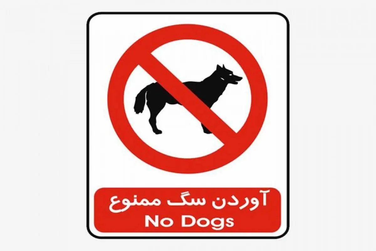 ورود سگ‌ها به پارک ممنوع شد