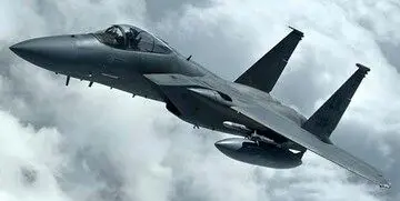 سقوط جنگنده اف ۵ آمریکا در دریا