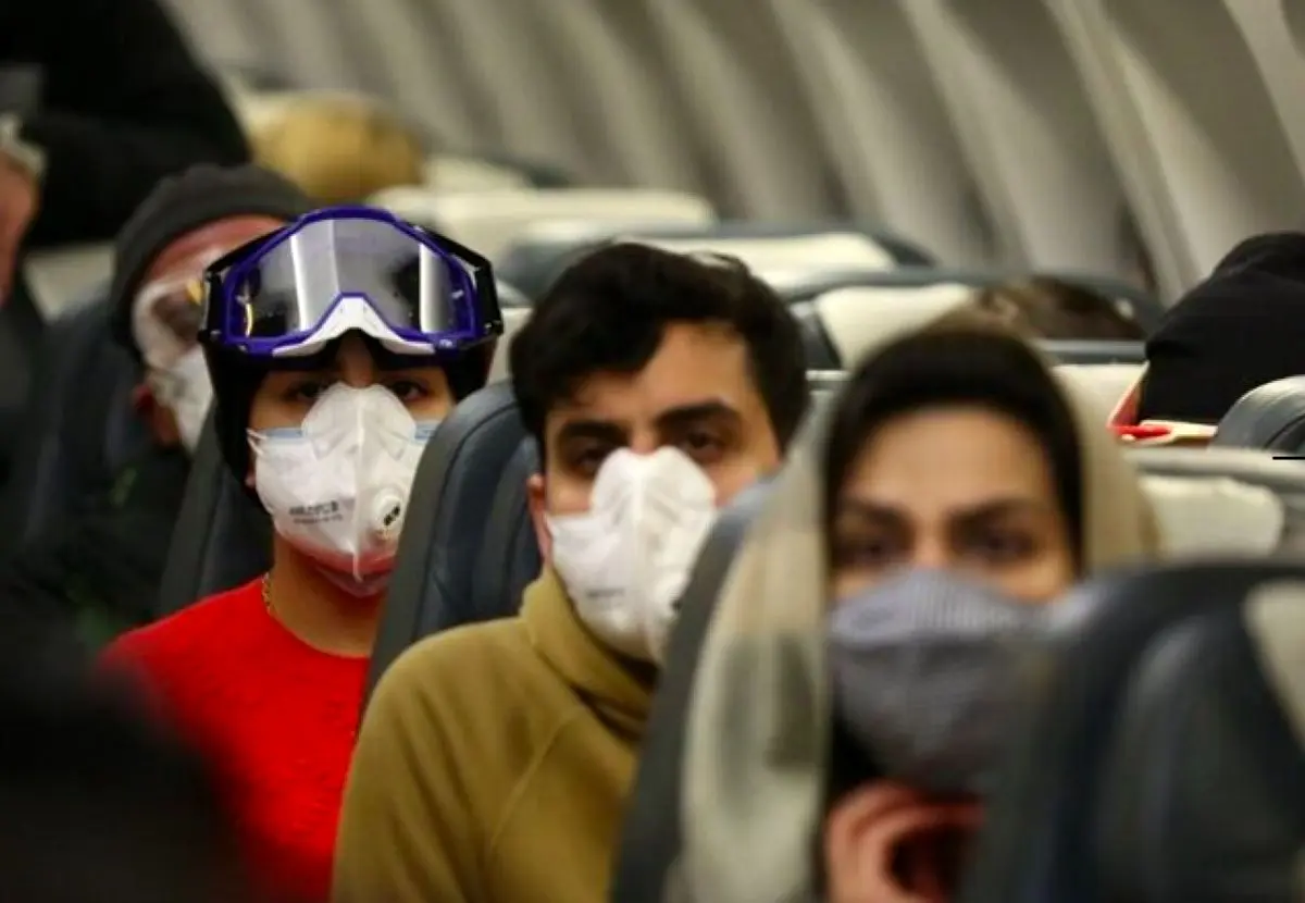 استفاده از ماسک در هواپیما الزامی شد