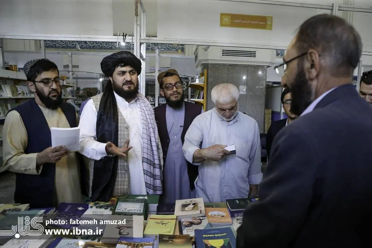 تصاویر | پای طالبان به نمایشگاه کتاب تهران باز شد