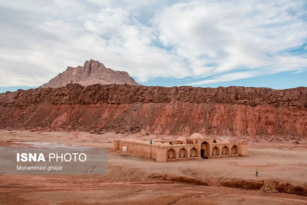 تصاویری از کاروانسرای زیبای «چاه کوران» در کرمان
