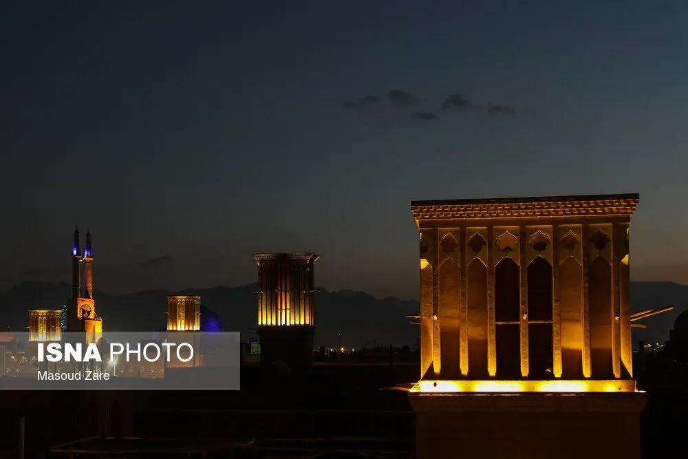تصاویر | شب‌های روشن یزد