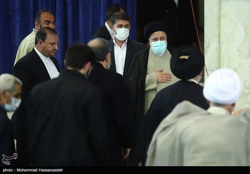 حضور رئیسی در نماز جمعه تهران /عکس