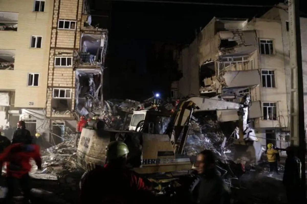 تخریب 3 ساختمان براثر انفجار در تبریز / آماری از مصدومان زیرآوار در دست نیست