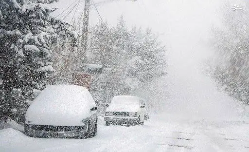 برف و باران و وزش باد شدید در ۱۳ استان
