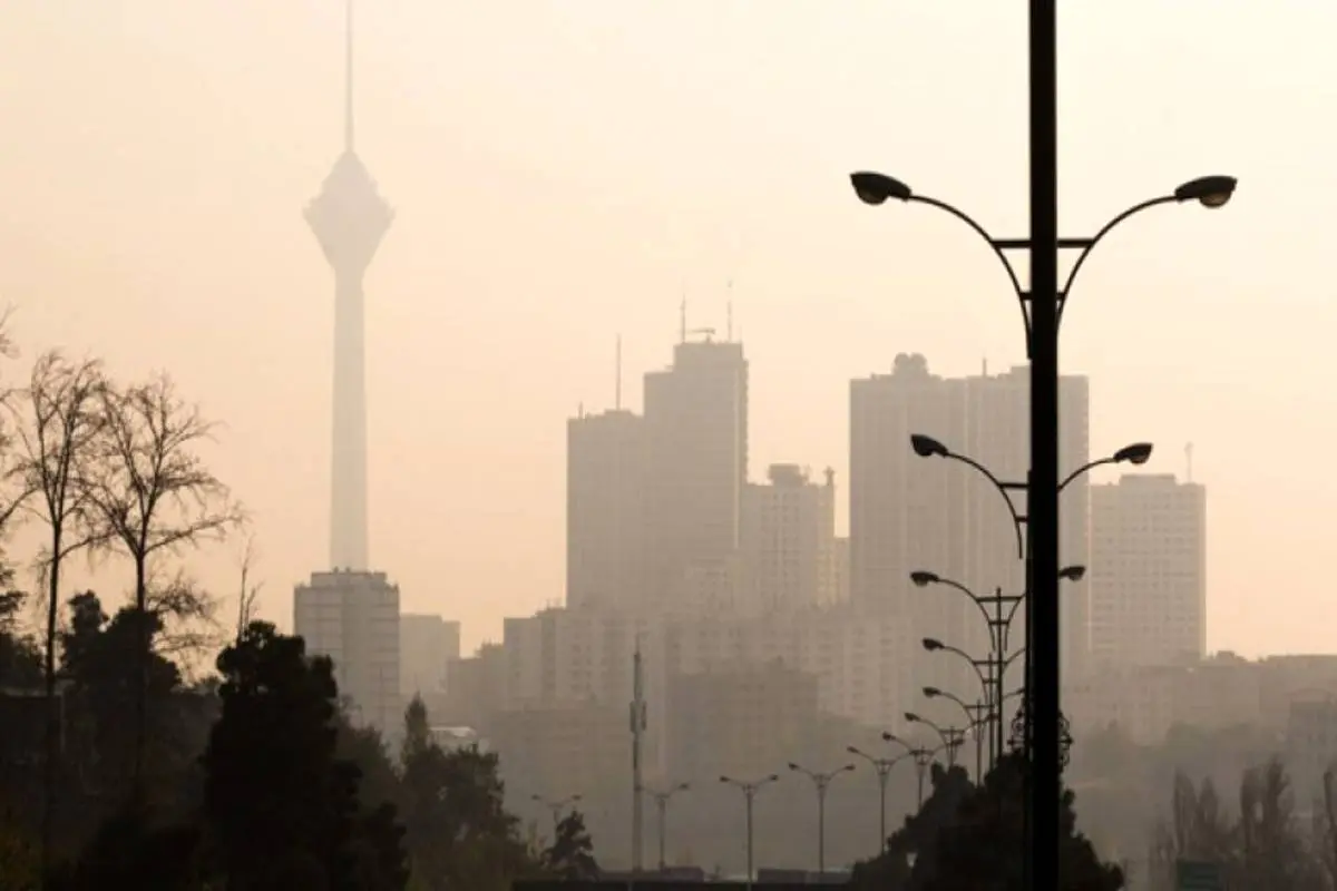 افزایش آلودگی هوا در تهران و شهرهای صنعتی