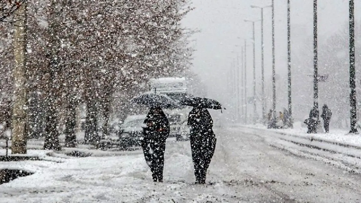 بارش برف و باران در 22 استان