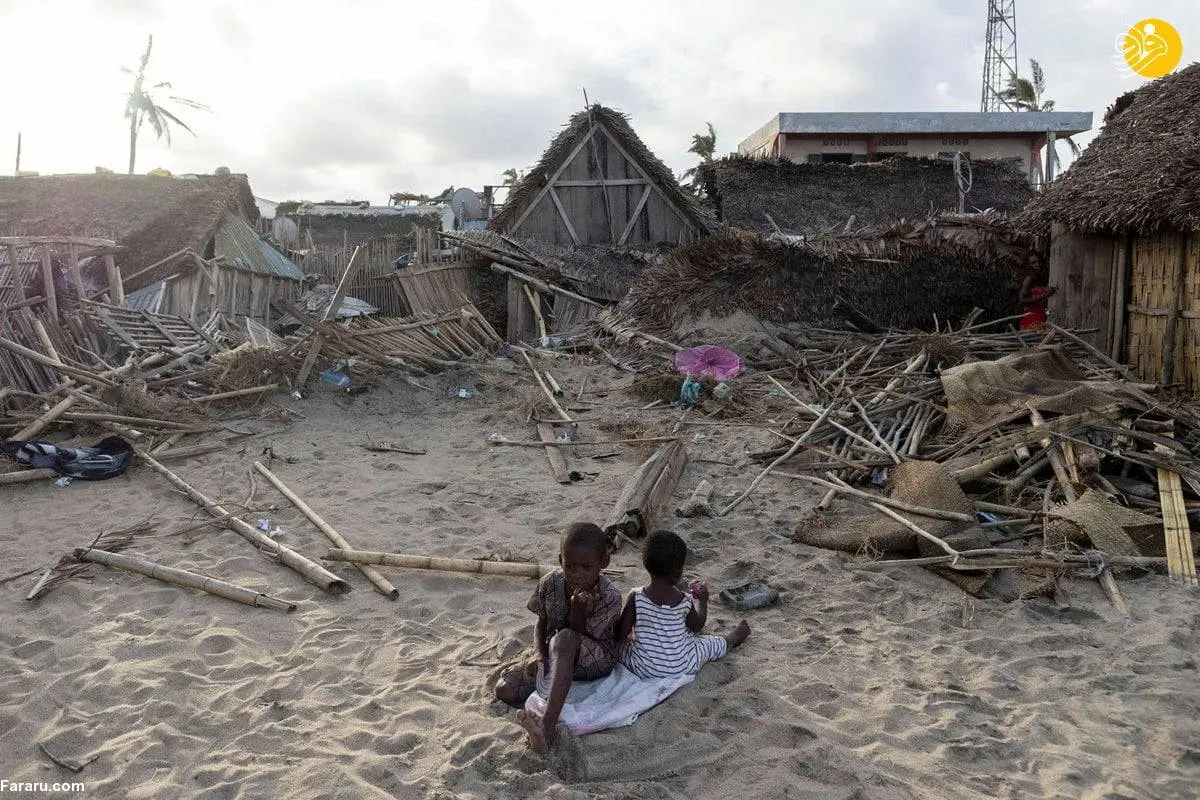 تصاویر/ طوفان ویرانگر در ماداگاسکار
