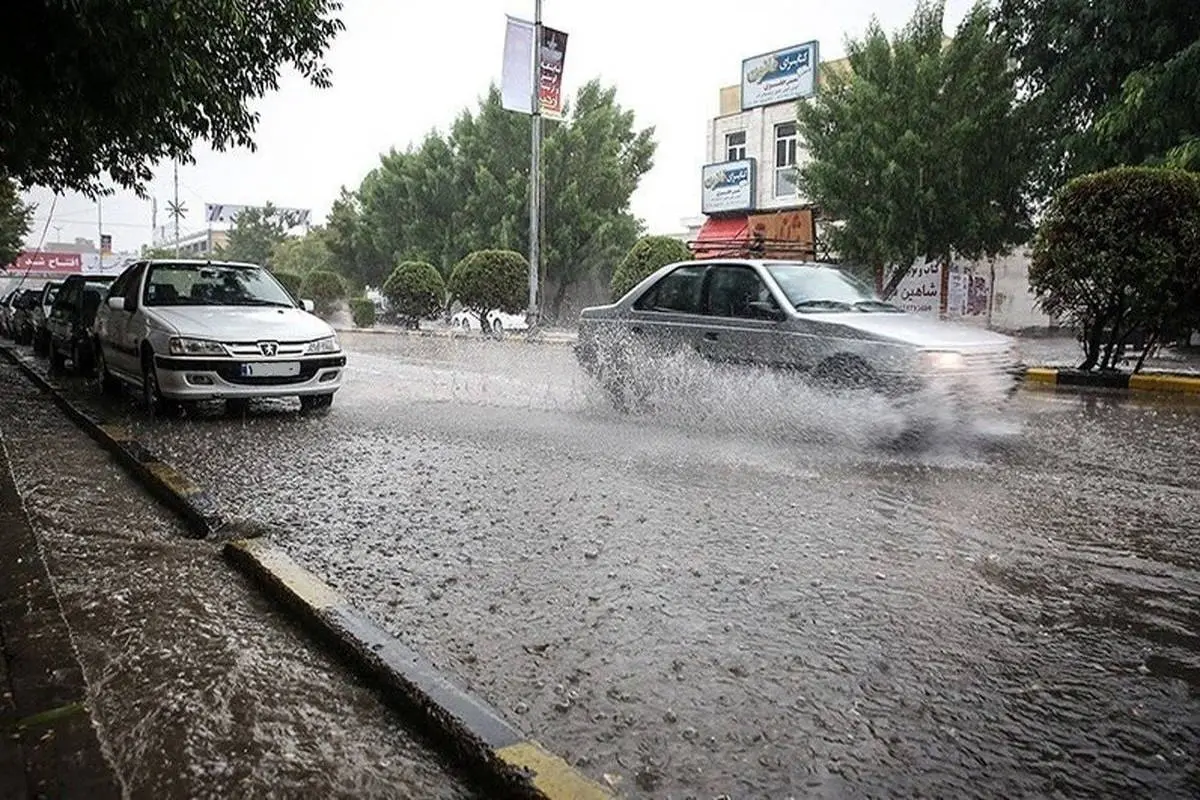 بارش باران و وزش باد شدید در ۷ استان