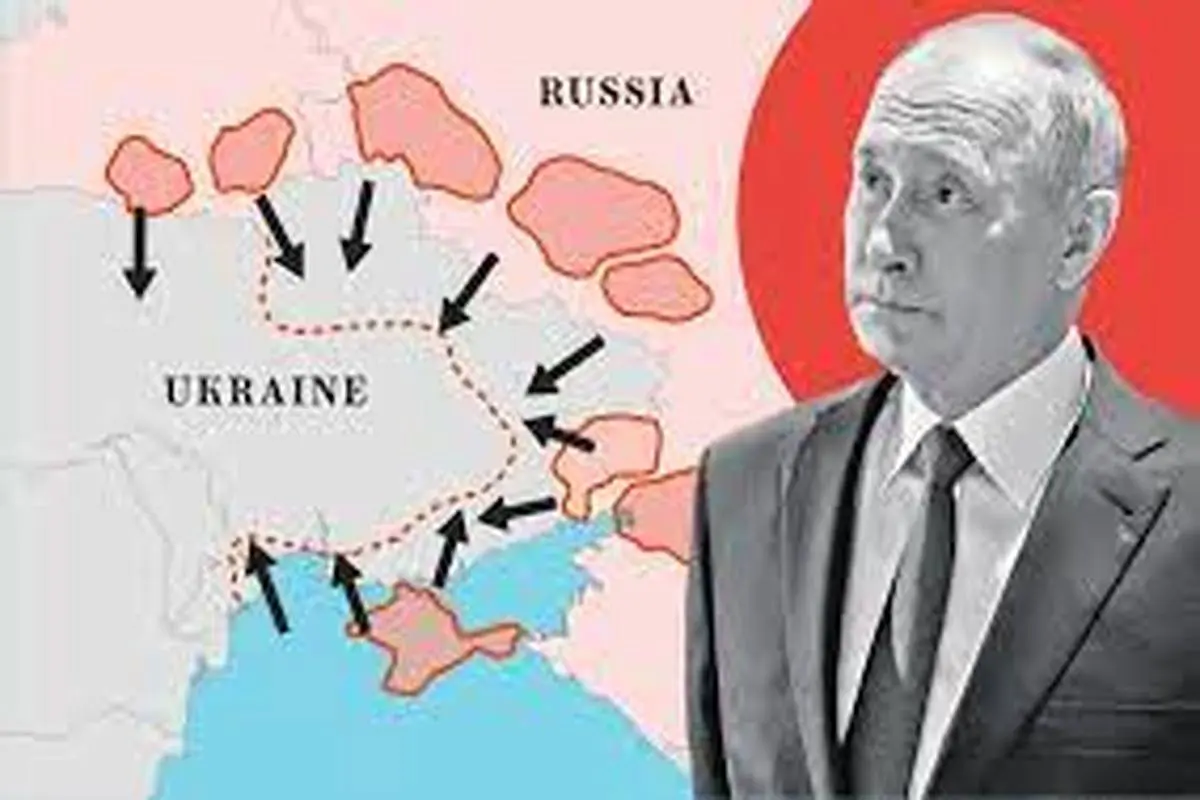 پوتین از کجا به اوکراین حمله می‌کند؟