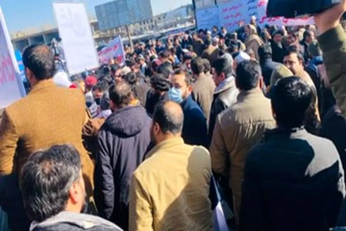 تصاویر/ تظاهرات ضد آمریکایی در کابل