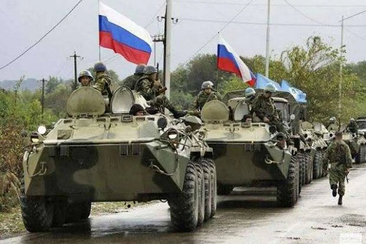 ورود ارتش روسیه به شهر کوپیانسک + ویدئو