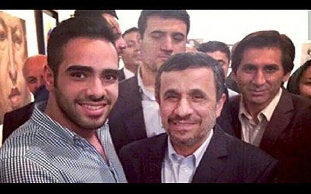ویدیو| پاسخ احمدی‌نژاد بعد از دیدن عکس ساشا سبحانی