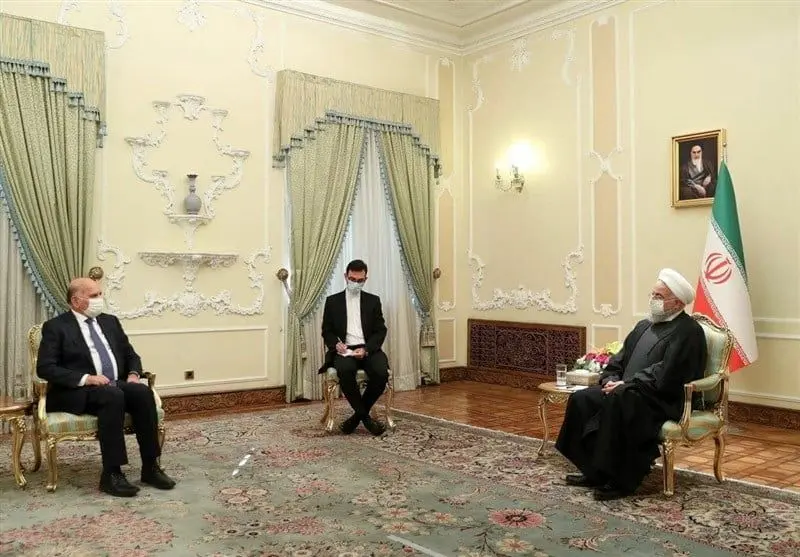 روحانی: تهران با هرگونه مداخله خارجی در امور داخلی عراق مخالف است