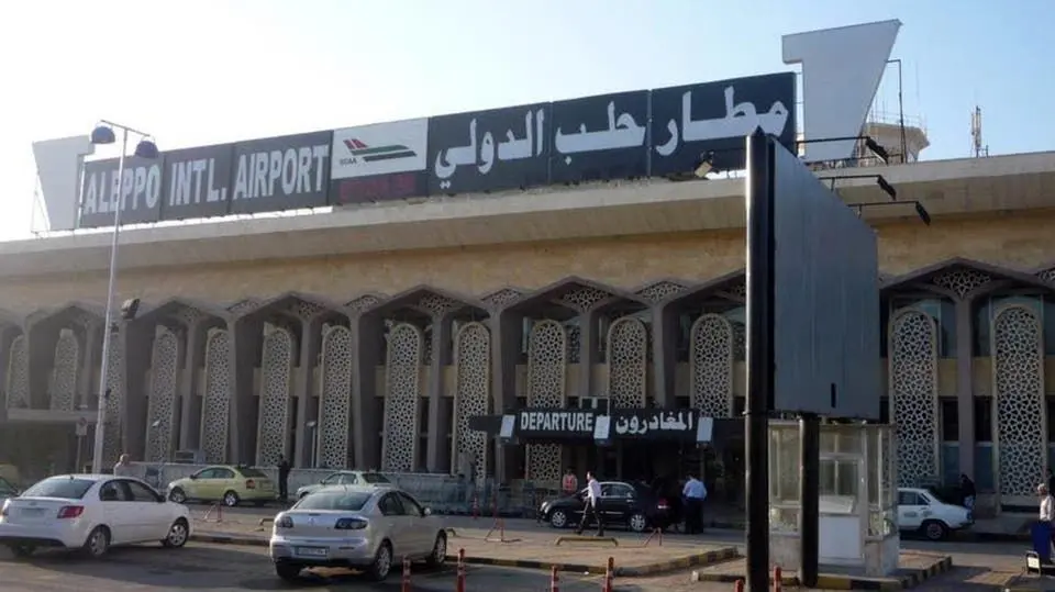 حمله موشکی اسرائیل به فرودگاه حلب