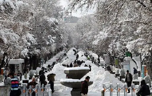 بارش برف و باران در ۱۱ استان/ هشدار ریزش بهمن
