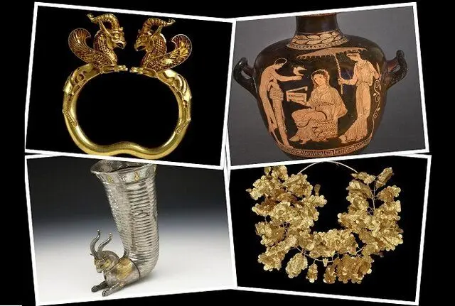 گنجینه های غارت شده دوره هخامنشیان در موزه انگلیس