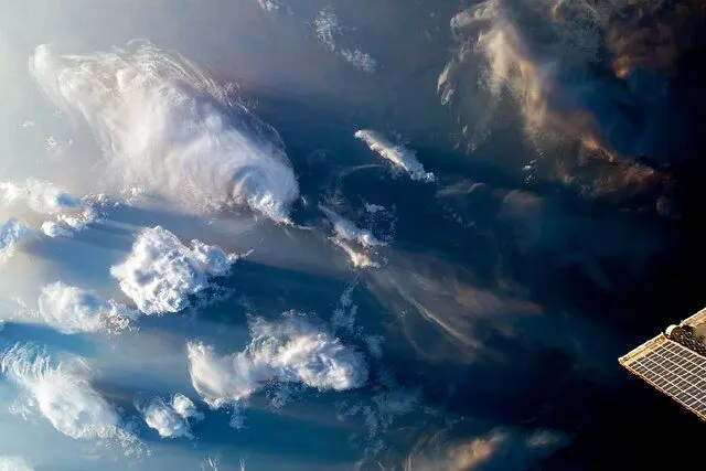 عکس ناسا از تشکیل ابرها بر فراز شمال آفریقا