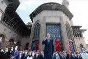 فیلم | آبروریزی اردوغان در مراسم افتتاح یک مسجد؛ تفاوت پخش تصاویر تلویزیونی و واقعیت!