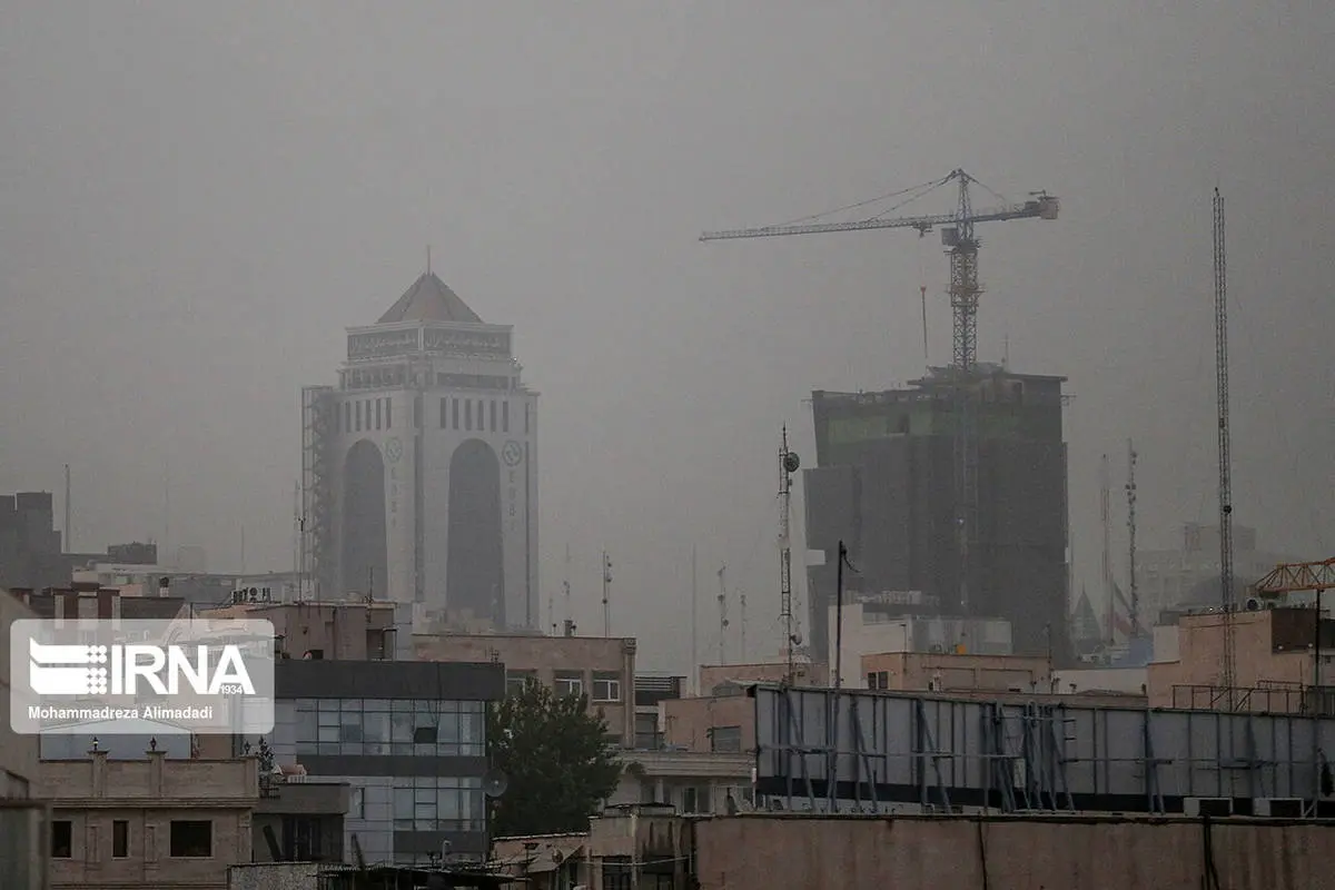 تصاویر| آلودگی هوای تهران