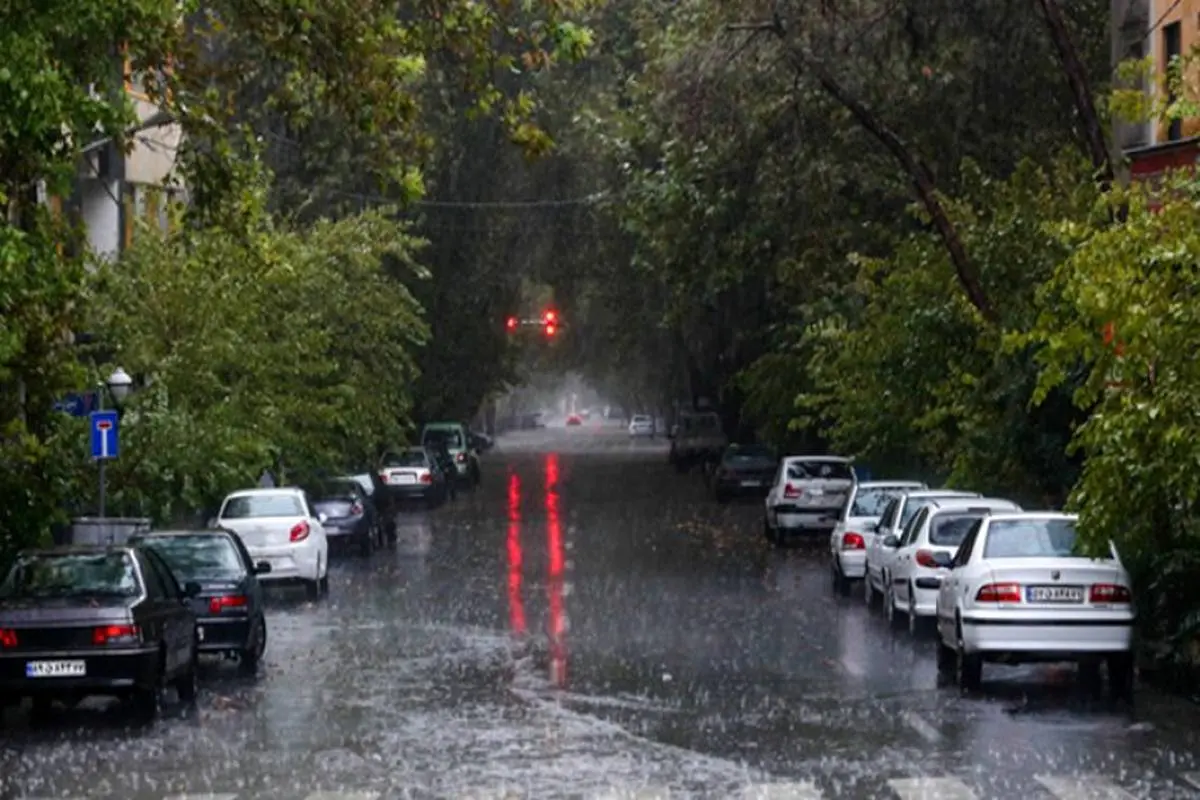 بارش باران در تهران طی سه روز آینده