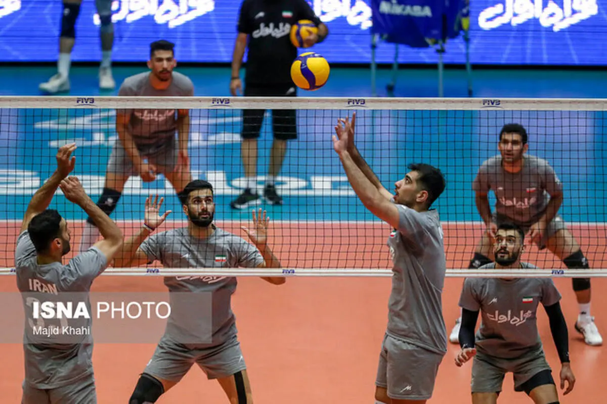 پیروزی تیم ملی والیبال ایران مقابل ترکیه